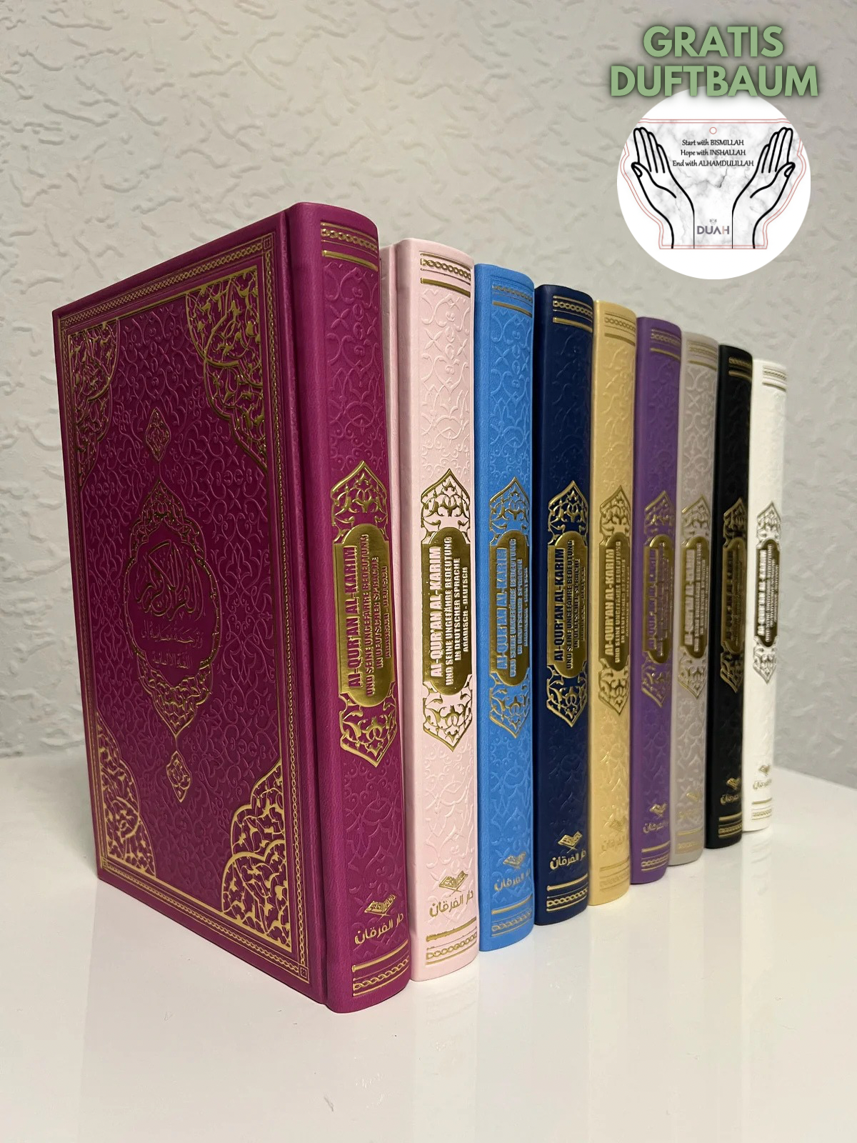 Koran mit deutscher Übersetzung & QR Code